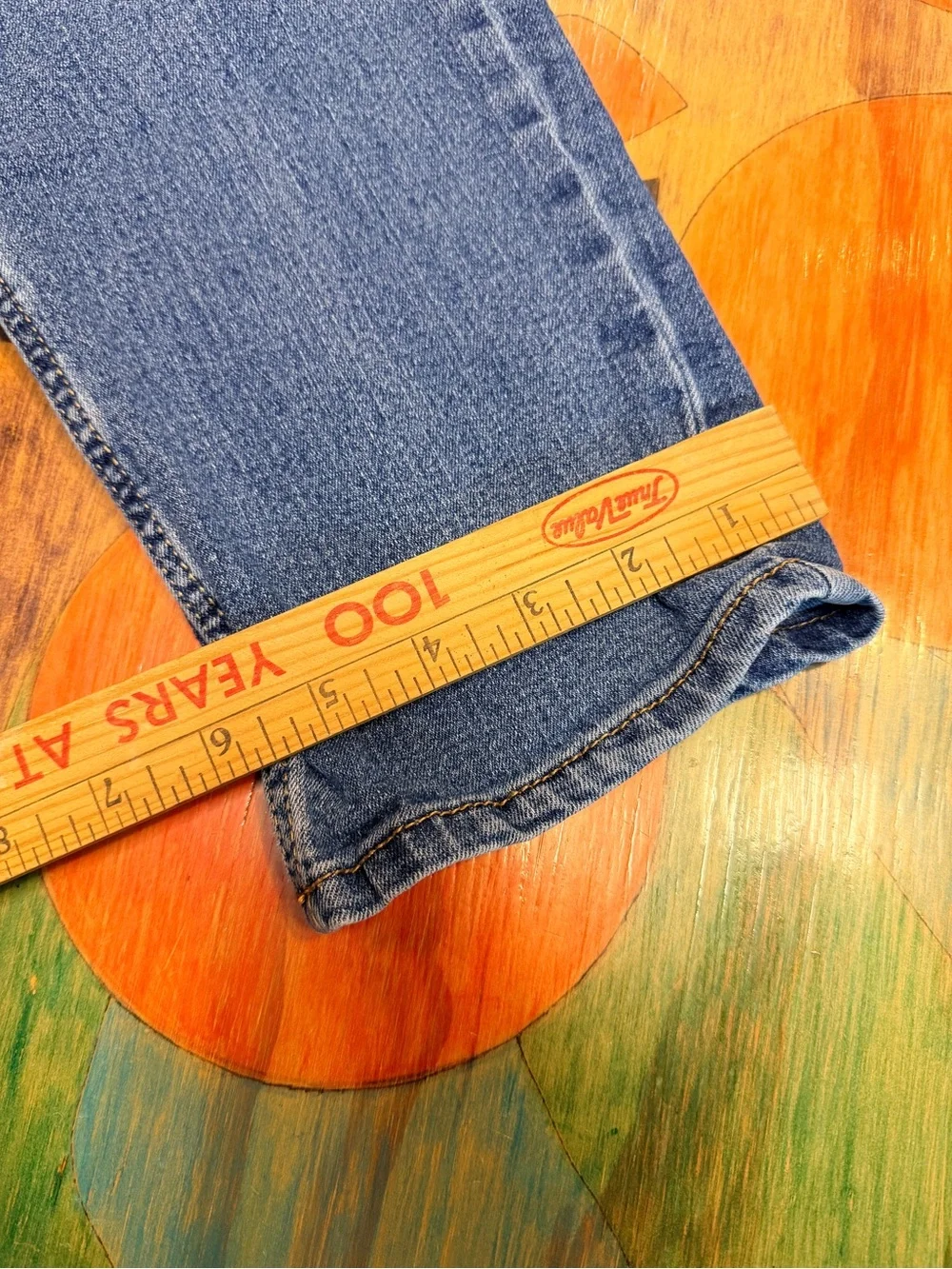 OshKosh B'gosh Jeans Boys Size 12R/12A Blue Straight Leg Adjustable Waist Pull O